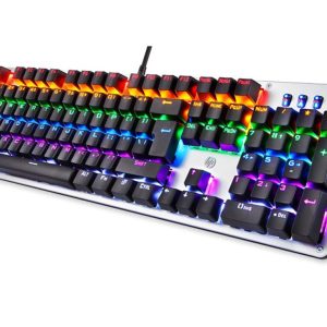 Keyboard HP GK-100 Đen led (USB – Phím cơ Blue Swicth)