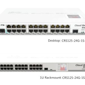 Router MikroTik CRS125-24G-1S-RM