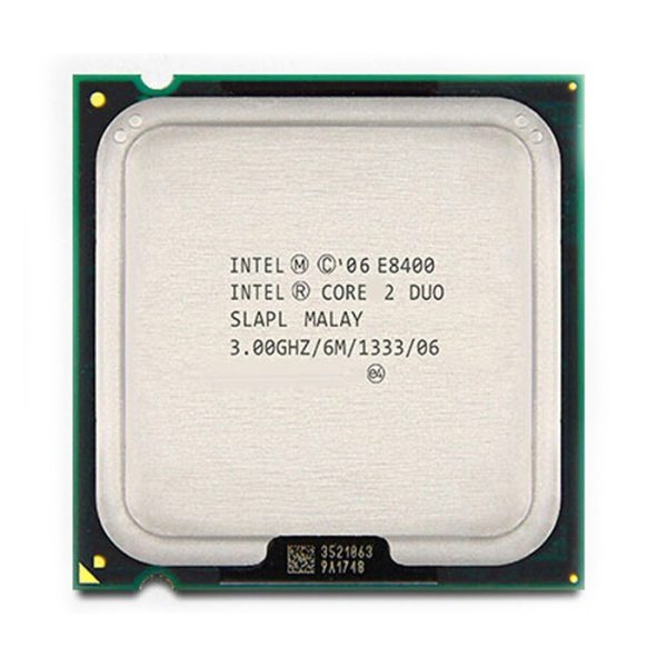 CPU E8400 Tray không quạt (Core 2 – 3.0Ghz 6MB L2 Cache 1333MHz)