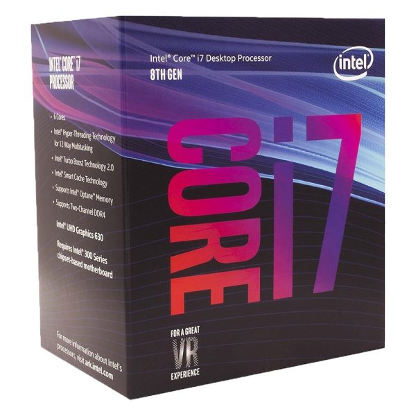 Intel Core I7-8700 (6C/12T, 3.2Ghz, 12M) - LGA 1151v2