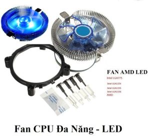 Fan CPU Cool Storm/VSP đa năng LED