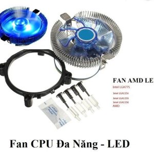 Fan CPU Cool Storm/VSP đa năng LED