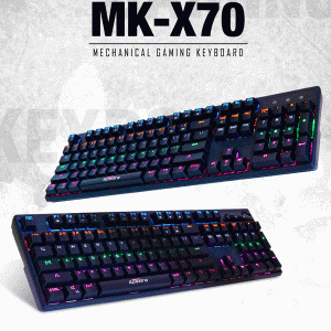 Keyboard APEDRA MK- X70 (Phím cơ – Chuyên Game, LED) (Tặng Headphone PISC Mini)