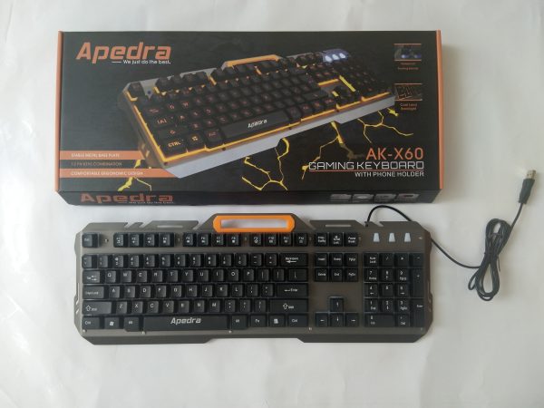 Keyboard APEDRA MK- X60 (Giả cơ – Chuyên Game, LED)