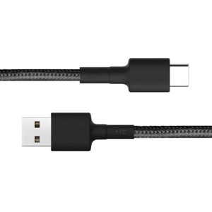 (CABLE) XIAOMI TYPE-C BRAIDED / ĐEN (BLACK)