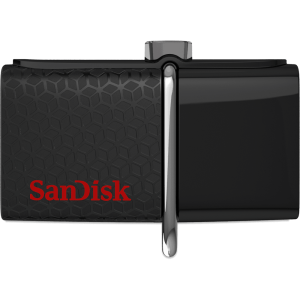 16GB USB SanDisk OTG Ultra DD3, USB3.0, Black, USB3.0/micro-USB connector