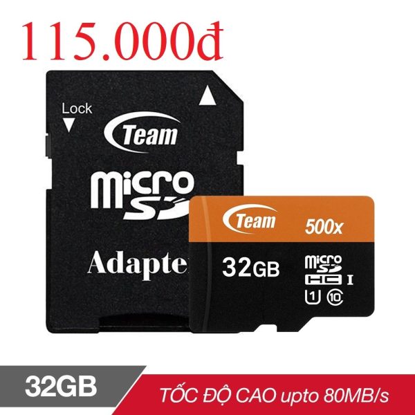 Thẻ nhớ Teamgroup 32GB (Có Adaptor)