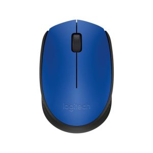 Wireless Mouse M171 GREY/BLUE/RED (Không dây/ Đầu cắm nano/ Pin AA)