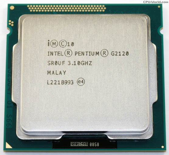 CPU Intel Pentium G2120 Tray không quạt