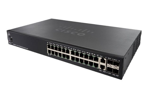 Cisco SG550X-24MPP 24-port Gigabit PoE Stackable Switch