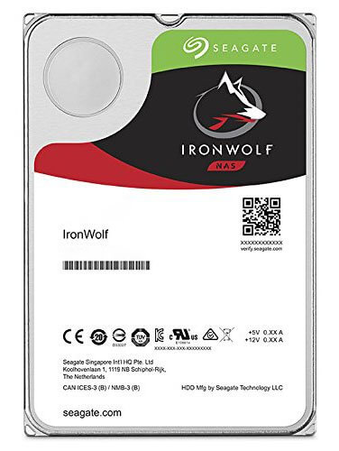 HDD Seagate IRONWOLF 10TB 3.5" Sata (ST10000VN0008)