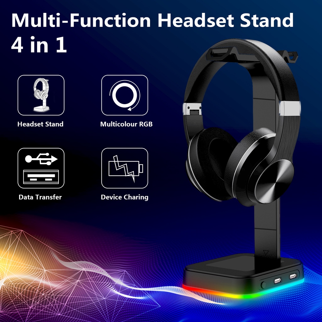 Giá treo tai nghe LED