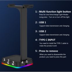 Giá treo tai nghe LED - Ảnh 2