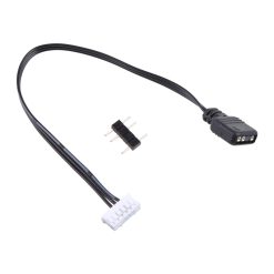 Dây cáp điều khiển quạt tản nhiệt 4Pin/6Pin sang 5V ARGB 3Pin cho Coolmoon