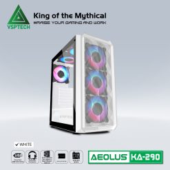 Vỏ Máy Tính Case Gaming VSPTech KA-290 WHITE