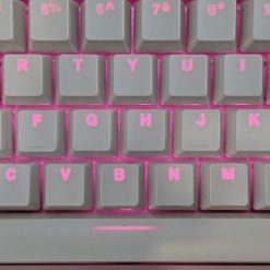 Bàn phím gaming EK87 Hồng trắng brown switch - Ảnh 9
