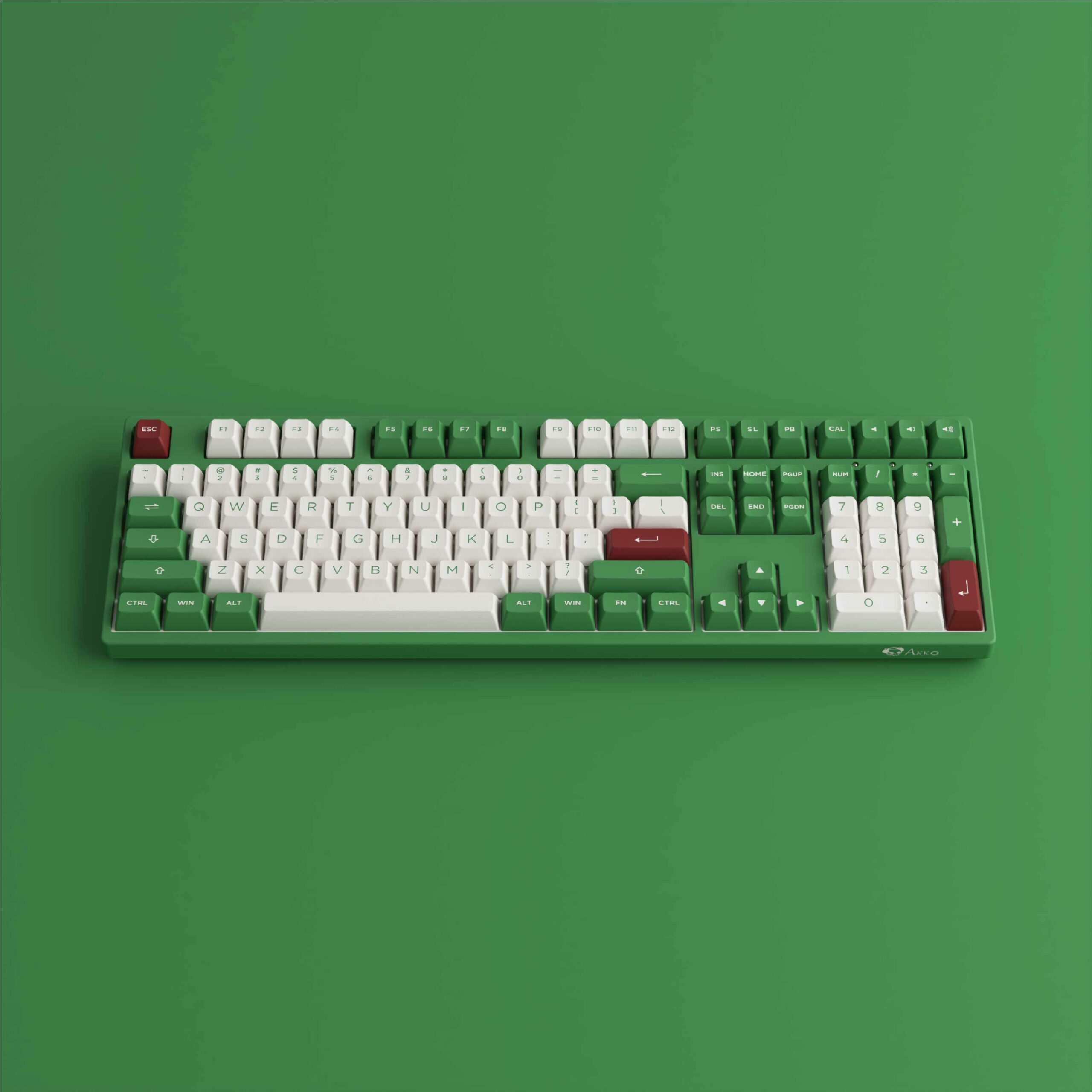 Bàn phím AKKO 3108 RF Matcha Red Bean (AKKOsw v3 - Cream Yellow) - Ảnh 2