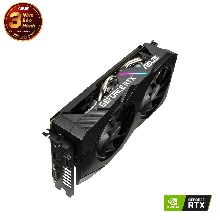 Card màn hình Asus Dual RTX2060 O6G Evo - Ảnh 4