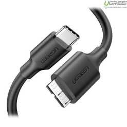 Cáp chuyển đổi USB type-C to Micro USB 3.0 ổ cứng dài 1m chính hãng Ugreen 20103