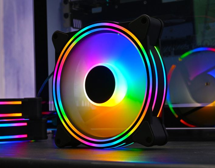 Quạt tản nhiệt Led RGB M1 6 pin - Ảnh 4