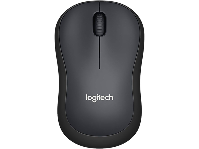 Chuột không dây Logitech M221 (silent) Black Không tiếng ồn - Ảnh 2
