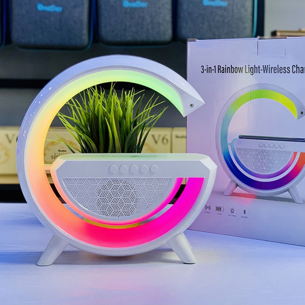 Loa Bluetooth Chữ G BT2301 Chế Độ Led RGB - Ảnh 4