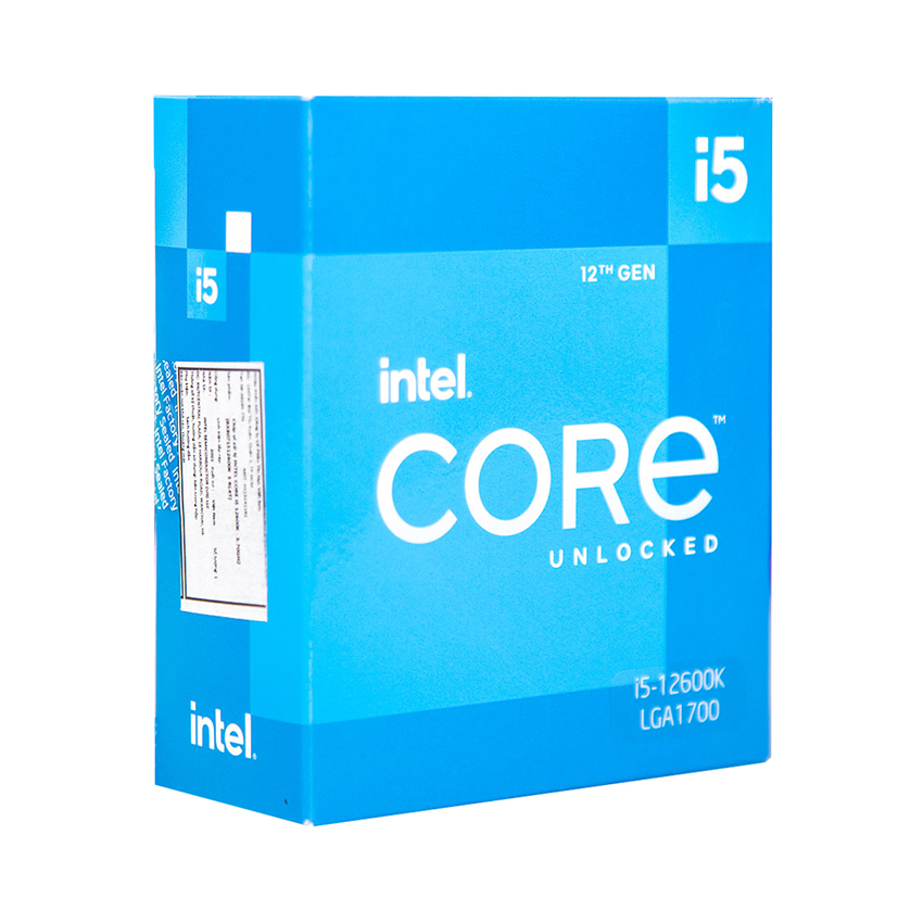 CPU Intel I5-12600K New, bảo hành 36 tháng