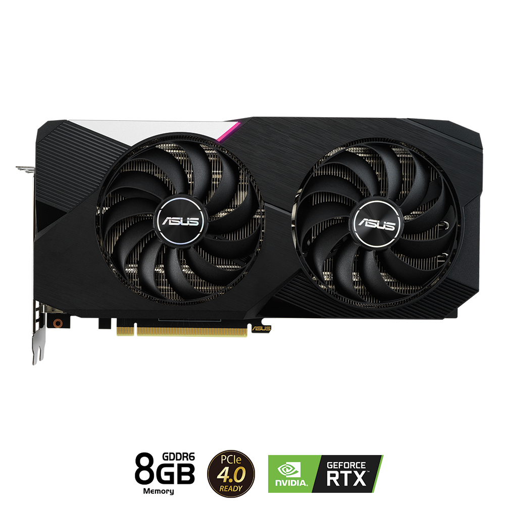 CARD MÀN HÌNH ASUS DUAL-RTX 3060 TI-O8G-V2 - Ảnh 3