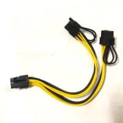 Cáp 8 pin ra 2 đầu 8 pin( 6+2)