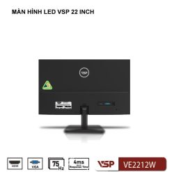 Màn hình VSP VE2212W 22" Đen Full Viền 75hz - Ảnh 2