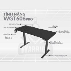 BÀN NÂNG HẠ WARRIOR – PALADIN SERIES – WGT606 PRO - Ảnh 2