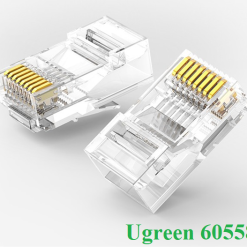 Hạt mạng RJ45 Cat6/Cat6e 100c chính hãng Ugreen 60558