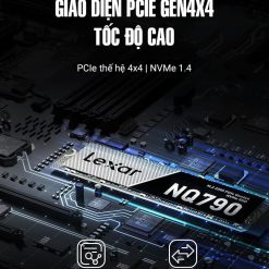 Ổ CỨNG SSD LEXAR NQ790 2TB M.2 2280 PCIE 4X4 (LNQ790X002T-RNNNG) - Ảnh 3