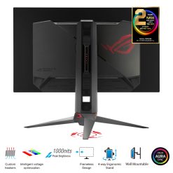 Màn Hình Gaming ASUS ROG Swift OLED PG27AQDM (26.5 inch - 2K - OLED - 240Hz - 0.03ms - FreeSync - GSync - HDR10) - Ảnh 5