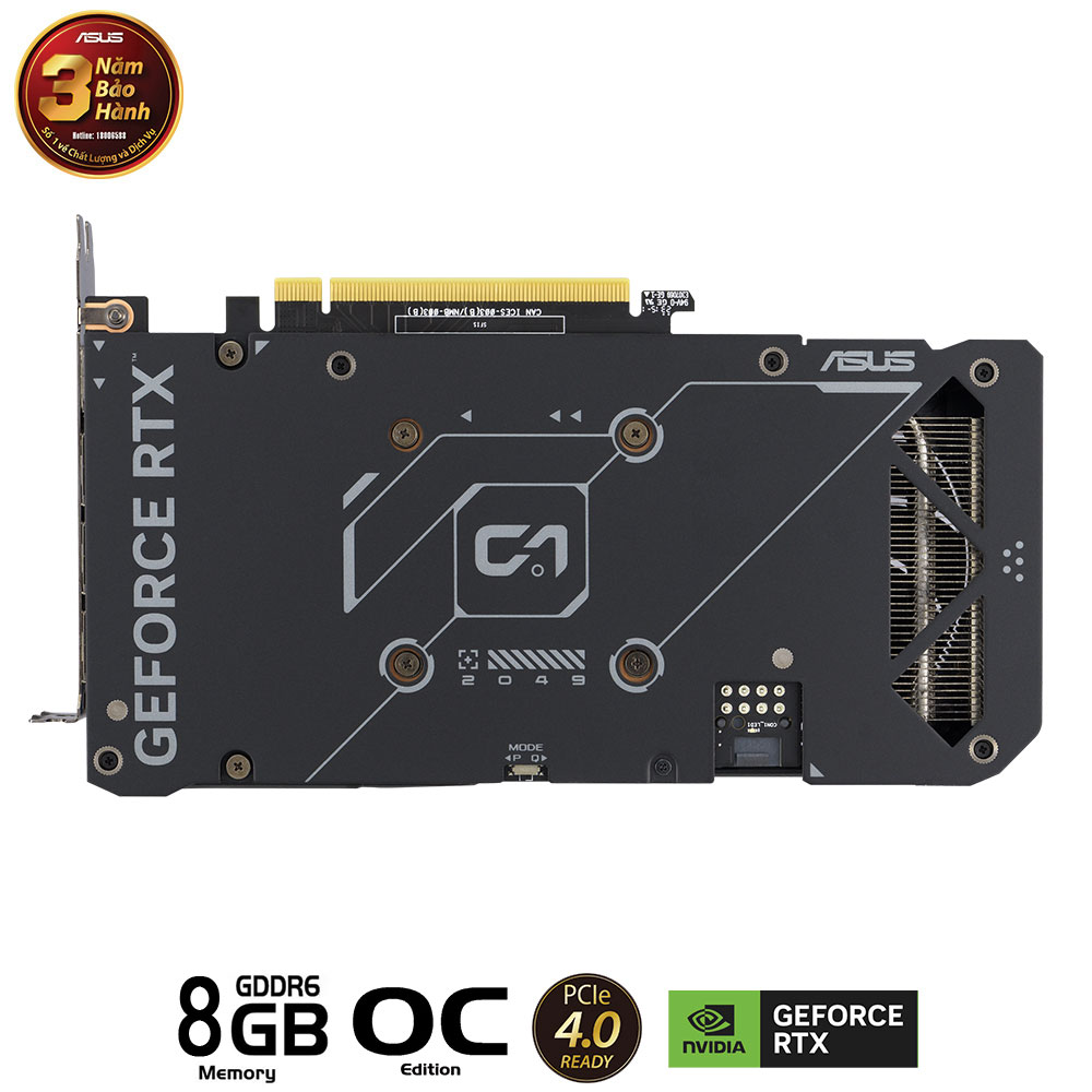 Card Màn Hình ASUS Dual GeForce RTX 4060 OC 8GB GDDR6 (DUAL-RTX4060-O8G) - Ảnh 8