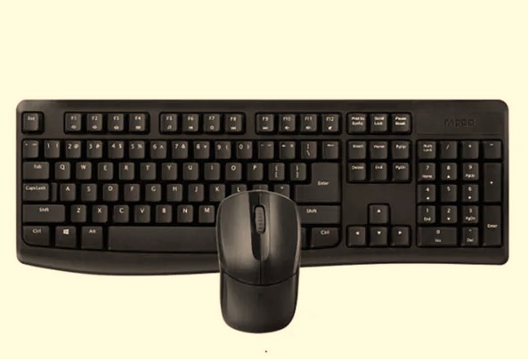 Bộ phím chuột không dây RAPOO X1800 Pro Black - Ảnh 3