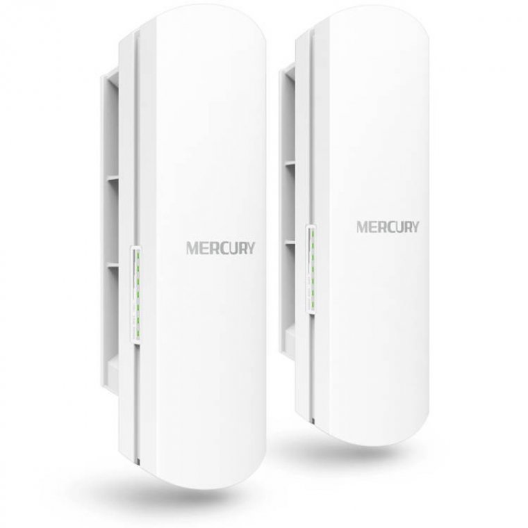 Bộ Thu Phát Wifi Không Dây MERCURY MWB201 (Bộ 2 cái)