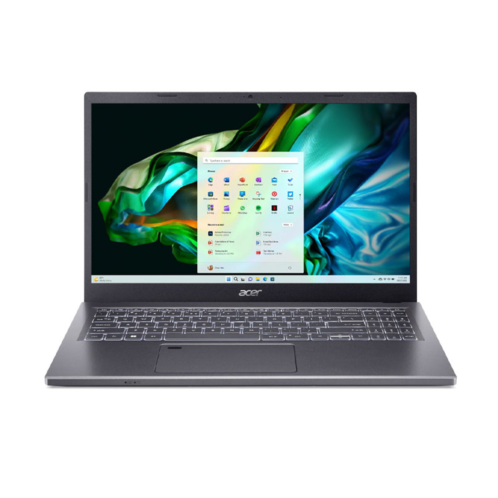 Máy tính xách tay Acer N22Q25 (A515-58GM-598J) (i5-13420H; 16GB; 512GB SSD; RTX2050/4GB; 15.6" FHD; Win11; Xám; NX.KW1SV.002)