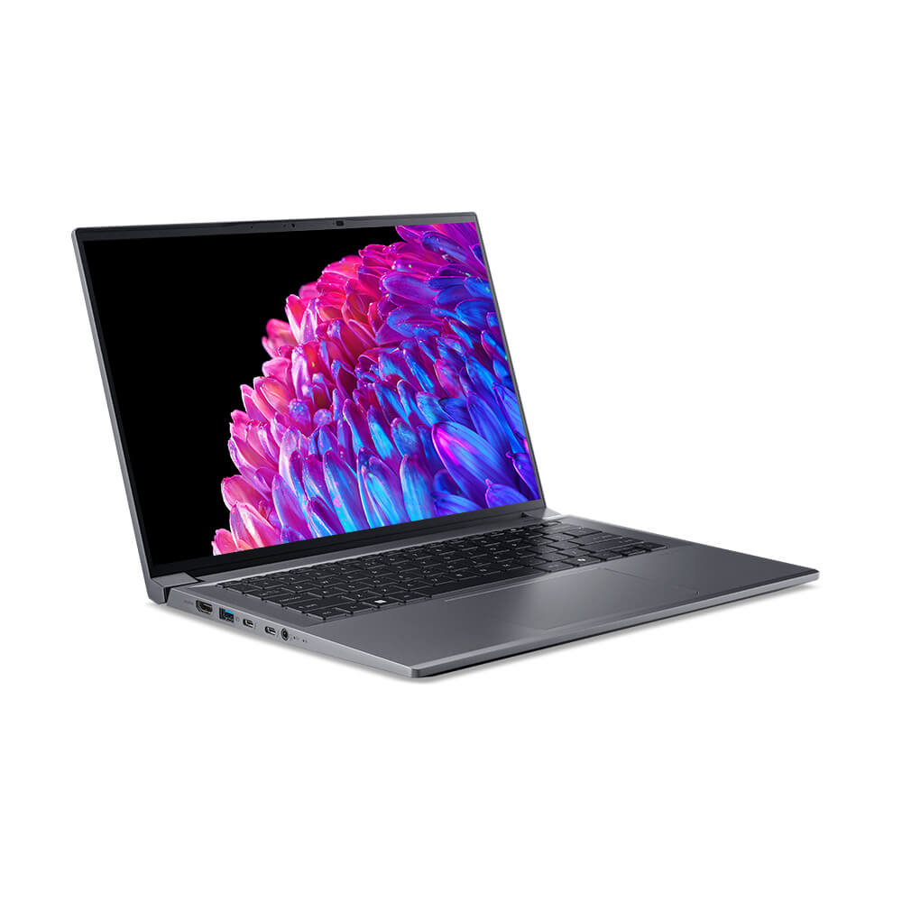 Máy tính xách tay Acer N23Q6 (AI SFX14-72G-79UW) (Ultra 7 155H; 32GB; 1TB SSD; RTX4070/8GB; 14.5" 2.8K; Win11; Xám; NX.KTUSV.001) - Ảnh 2