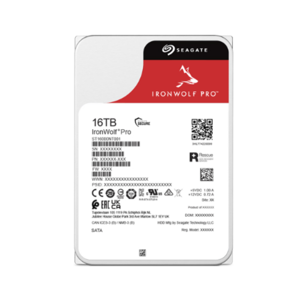 Ổ đĩa cứng Seagate IronWolf™ Pro ST16000NT001
