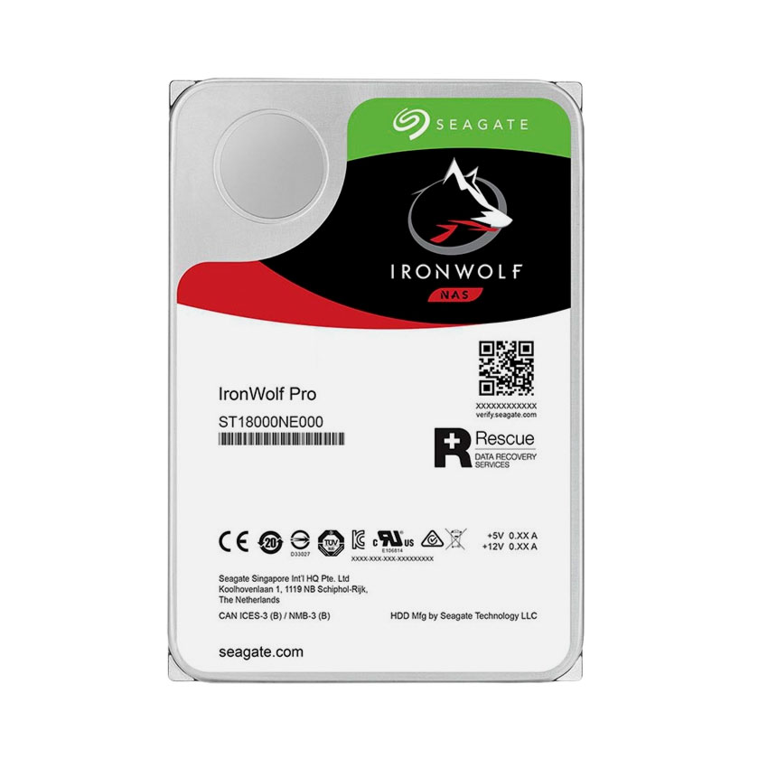 Ổ đĩa cứng Seagate IronWolf™ Pro ST18000NT001