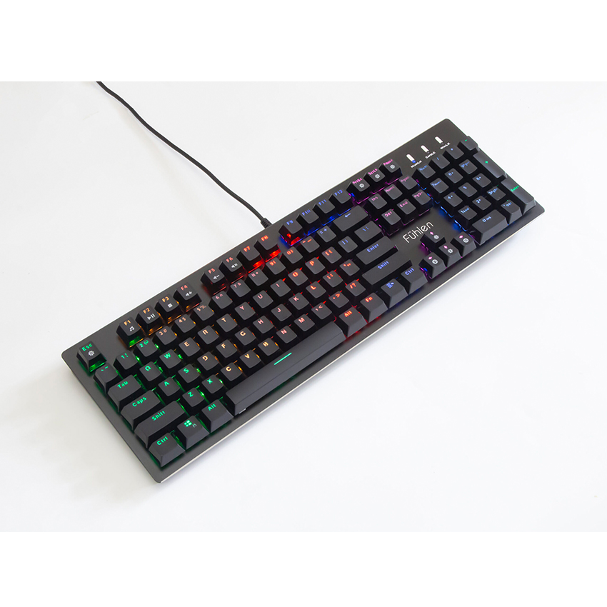 Bàn phím quang cơ Fuhlen Eraser (USB LED 7 màu) - Ảnh 2