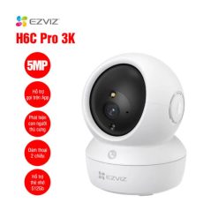 Camera WiFi 5MP quay quét, gọi qua app EZVIZ H6c Pro 5MP 3K
