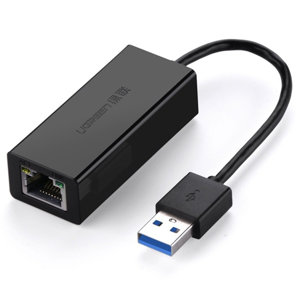 Cáp chuyển USB 3.0 to Lan hỗ trợ 10/100/1000 Mbps Ugreen 20256