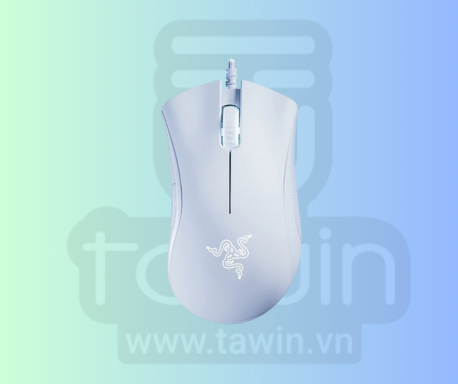 Chuột Razer DeathAdder Essential-Ergonomic Wired-Trắng(White)_RZ01-03850200-R3M1 2nd - mặt trước