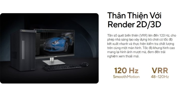 Màn hình ASUS ProArt PA278QGV 27" IPS 2K 120Hz