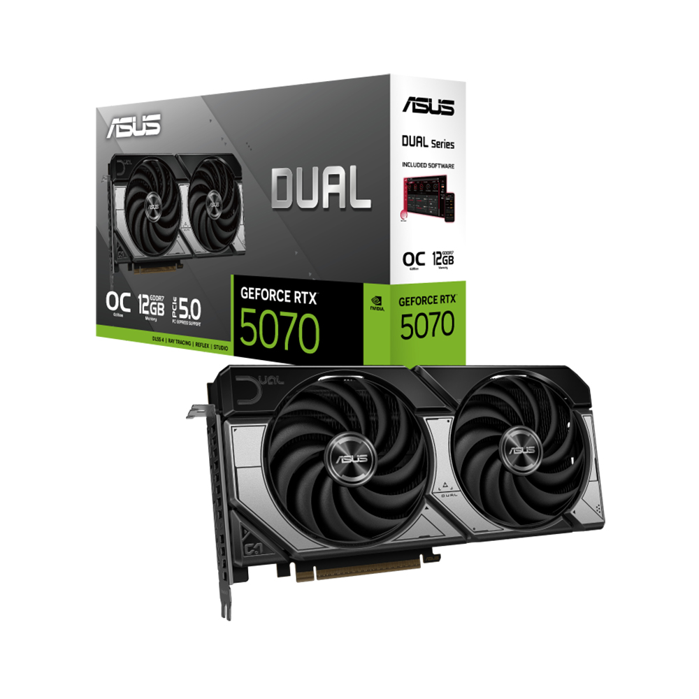 CARD màn hình ASUS DUAL -RTX5070 - O12G