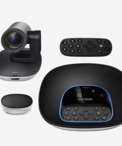 Logitech Group Thiết bị video/loa/mic tích hợp cho phòng họp tới 14 người (có thể mở rộng tới 20 người với mic mở rộng)/ Chất lượng HD 1080p 30fps/ ZEISS lens/ Góc nhìn 90 độ/ toàn cảnh 260 độ/ nghiêng 130 độ/ và nhiều tính năng - công nghệ khác