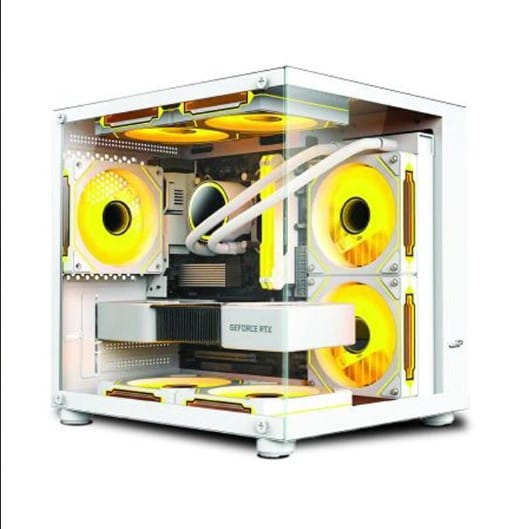 VSP Aqual X2-M Trắng - vỏ case máy tính bán tại Tawin Cà Mau