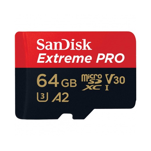 Thẻ Nhớ MicroSDXC SanDisk Extreme Pro V30 A2 64GB 200MB/s SDSQXCU-064G-GN6MA